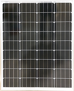 75 Watt rigid solar panel